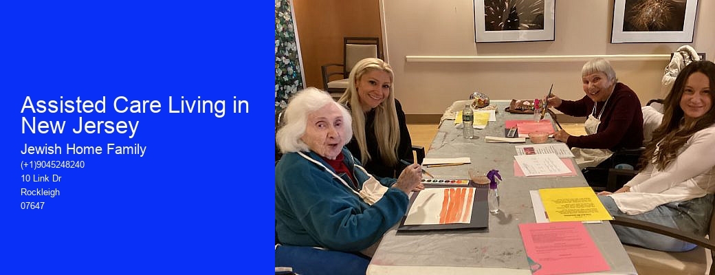 Assisted Care Living in New Jersey