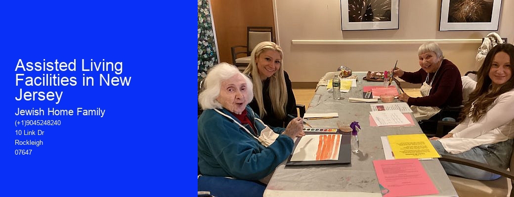 Assisted Living Facilities in New Jersey